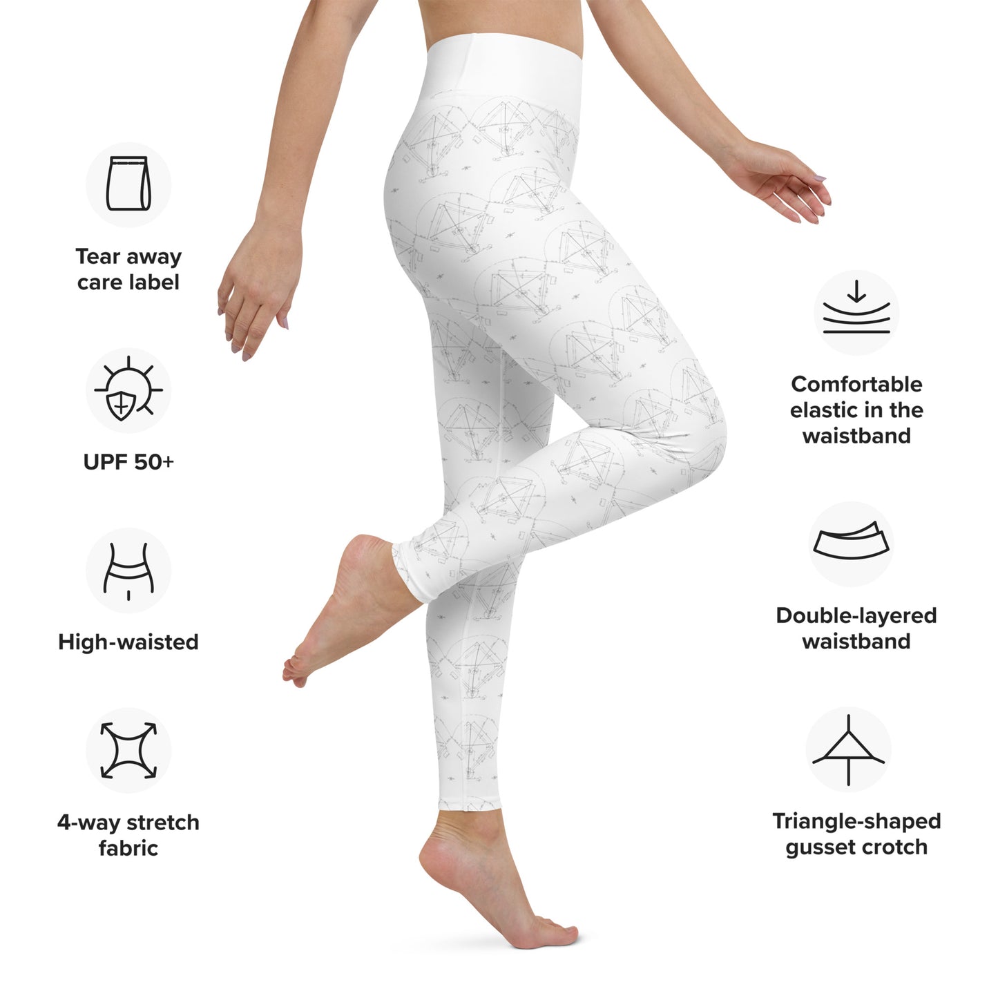 7th Inning Stretch Yoga Pants from Seamheaded