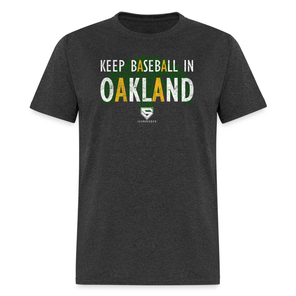 Save Oakland Baseball Men's Tee from Seamheaded