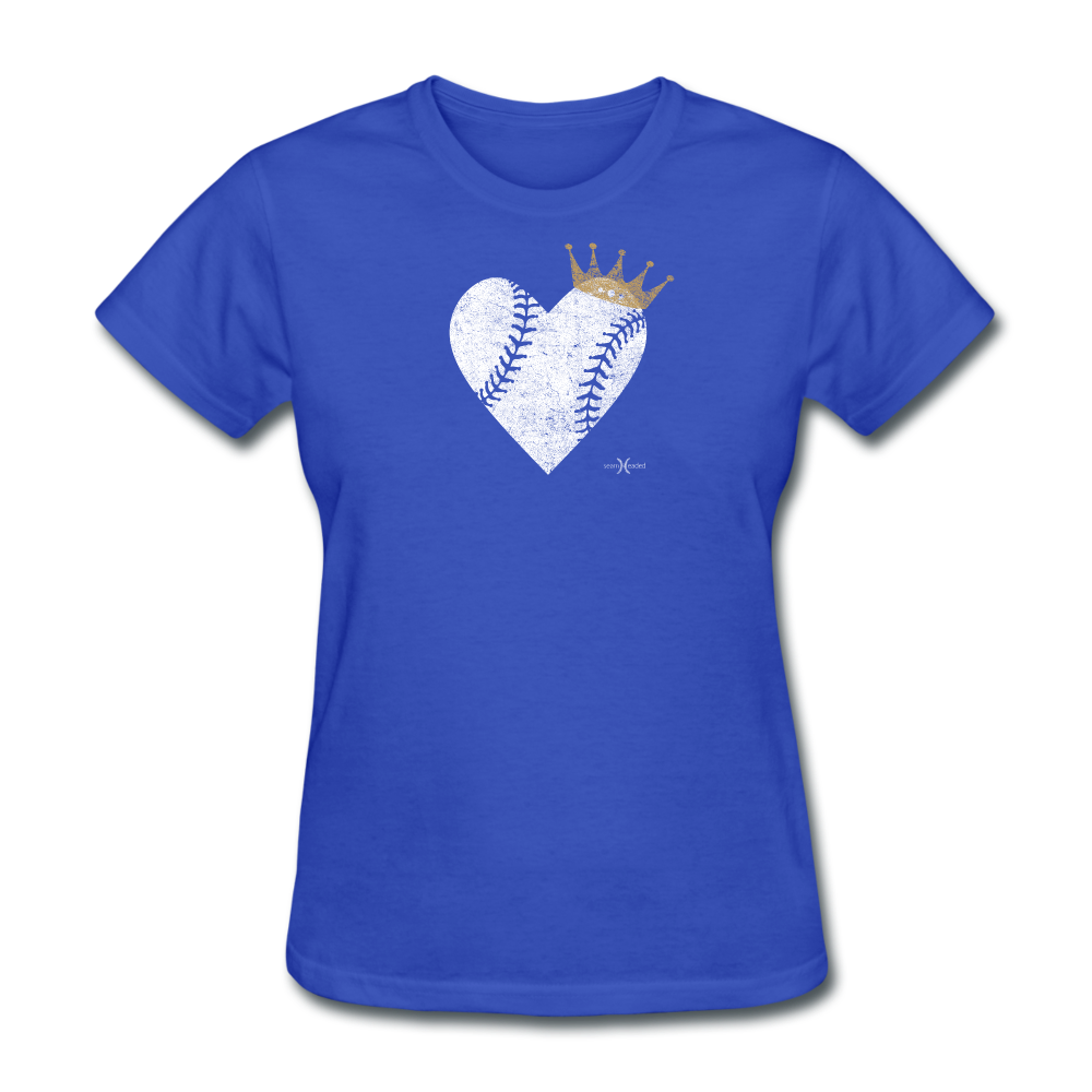 Royal Heart Women's Tee from Seamheaded