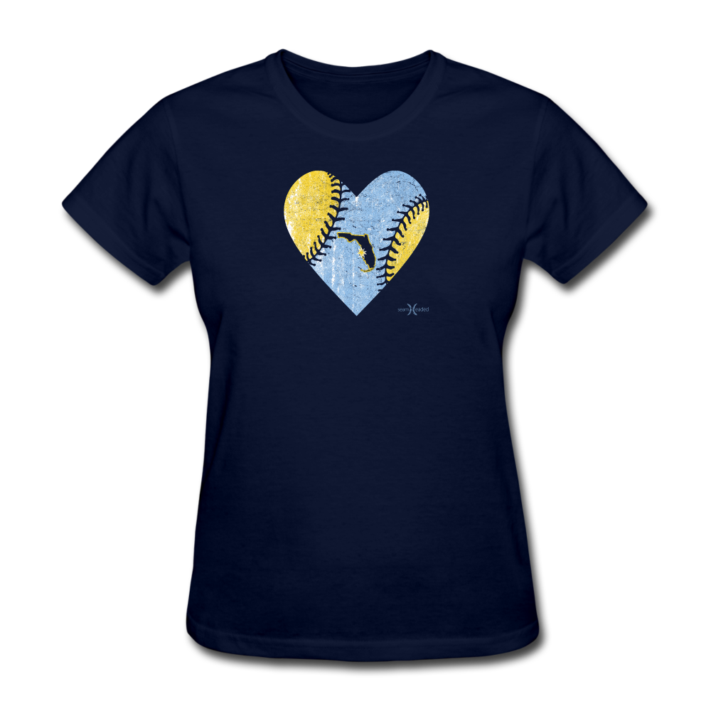 Tampa Heart Women's Tee from Seamheaded