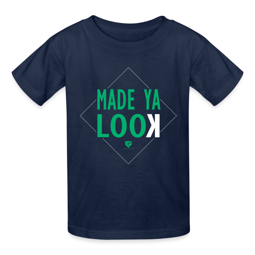 Made Ya Look Youth Tee from Seamheaded
