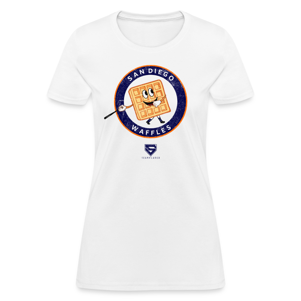 SD Waffles Women's Tee from Seamheaded