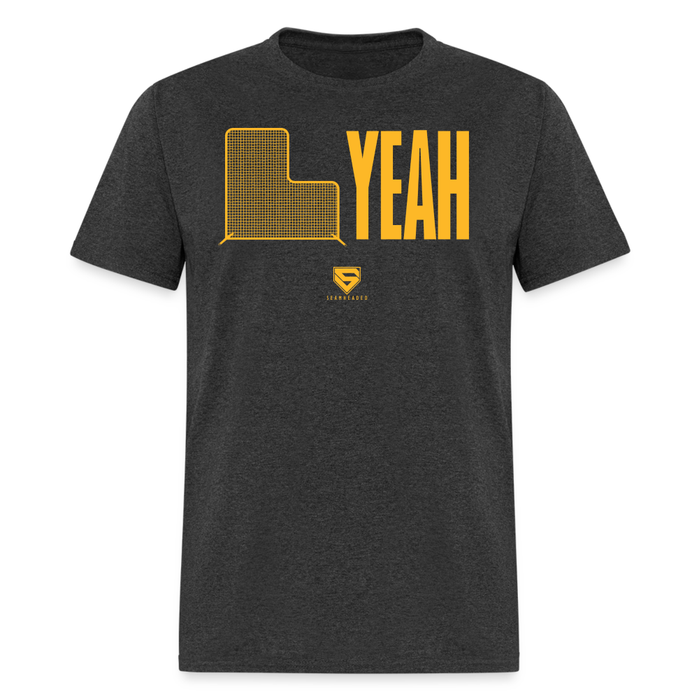 L-Yeah Men's Tee - heather black
