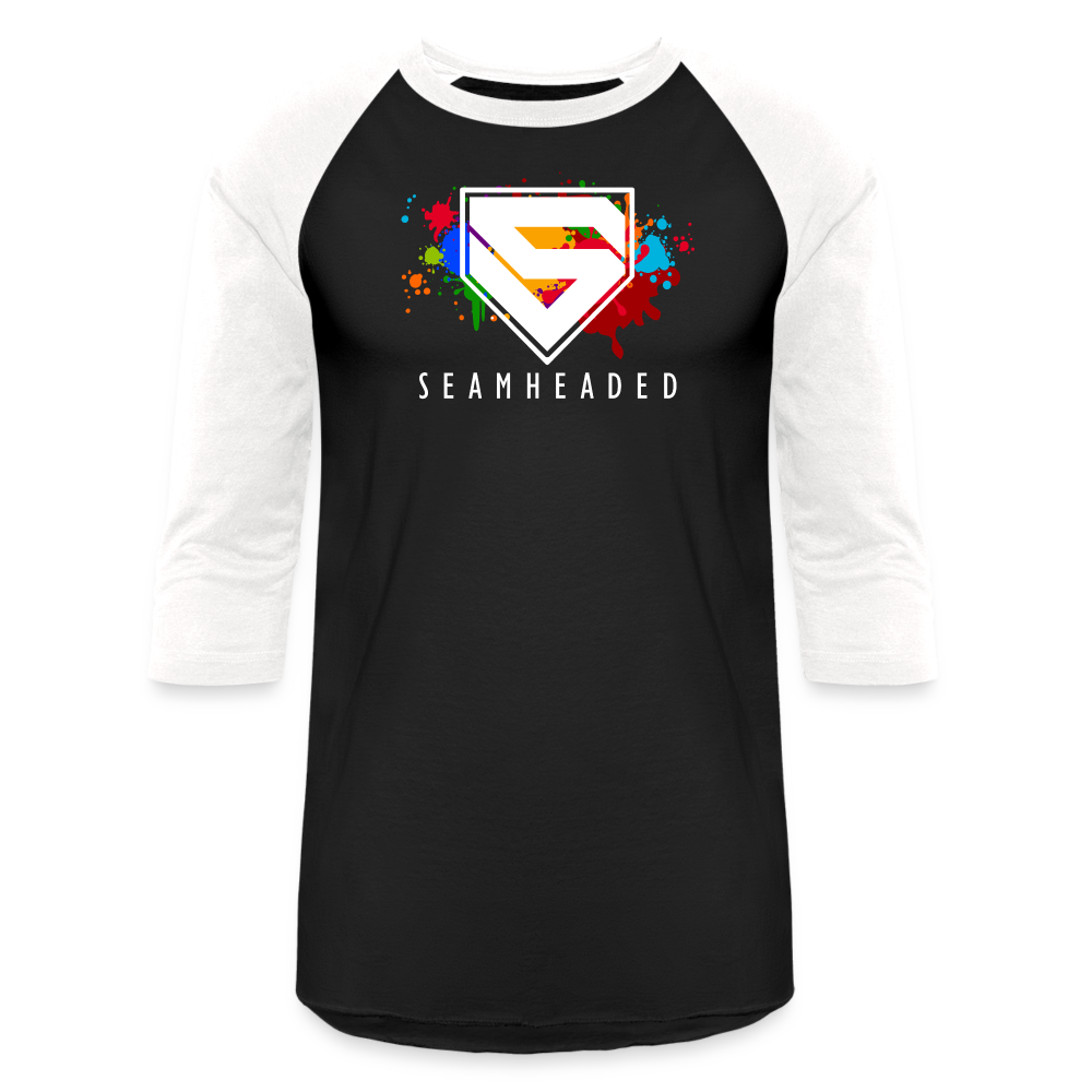 Splat Raglan Unisex Raglan Tee from Seamheaded