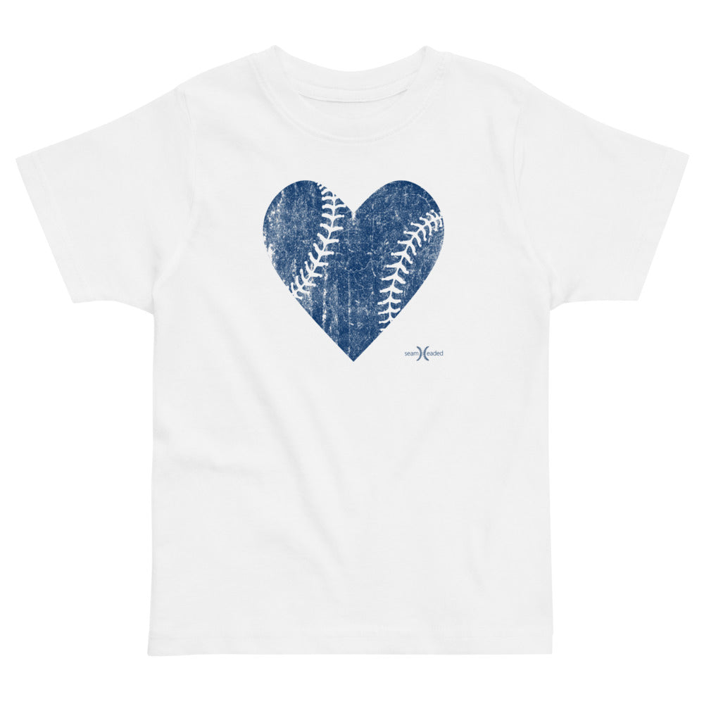 Baseball Heart Toddler Tee