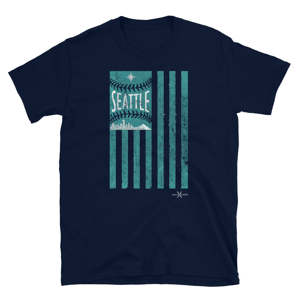 Seattle Flag Men's TeeSeamheaded Apparel