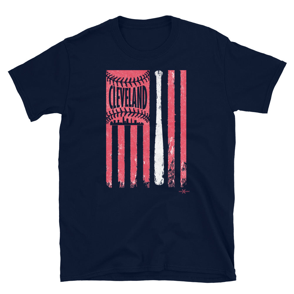 Cleveland Flag Men's TeeSeamheaded Apparel