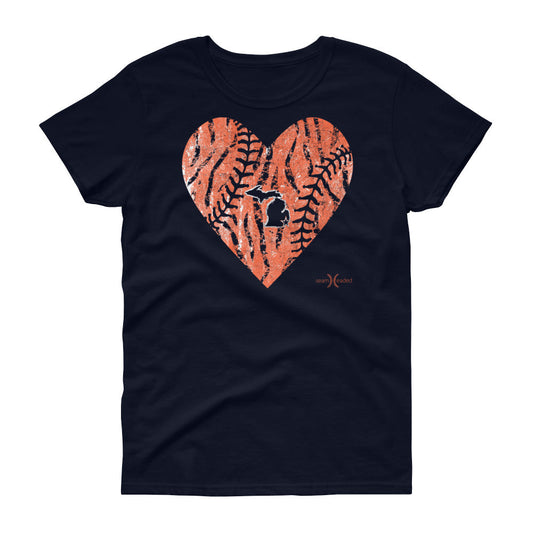 Motor City Stripes Men's Tee from Seamheaded