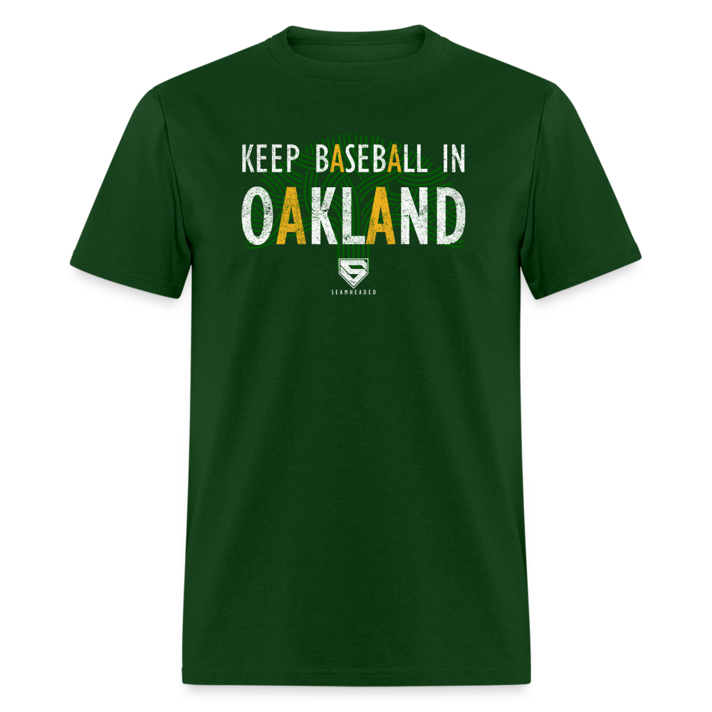 Save Oakland Baseball Men's Tee from Seamheaded