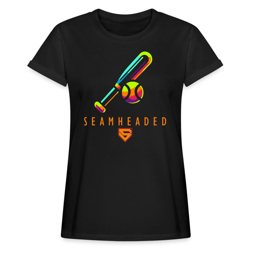 Game Day Glow Women's Relaxed Fit Tee from Seamheaded
