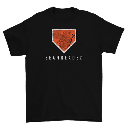 Corvallis Map Men's Tee from Seamheaded Apparel
