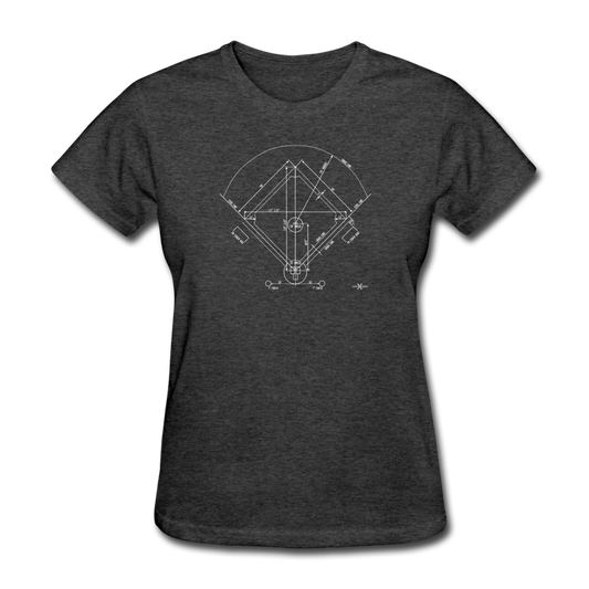 Infield Blueprint Women's Tee from Seamheaded Apparel