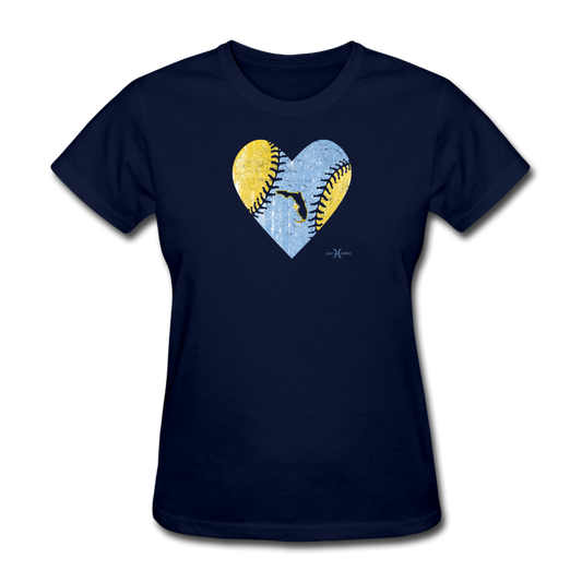 Tampa Heart Women's Tee from Seamheaded