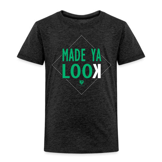 Made Ya Look Toddler Tee from Seamheaded