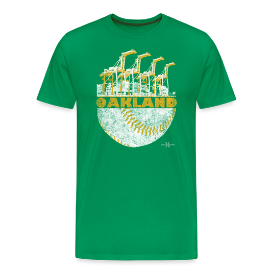Town Port Men's Tee - kelly green