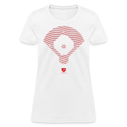 North Pole Lineout Women's Tee from Seamheaded