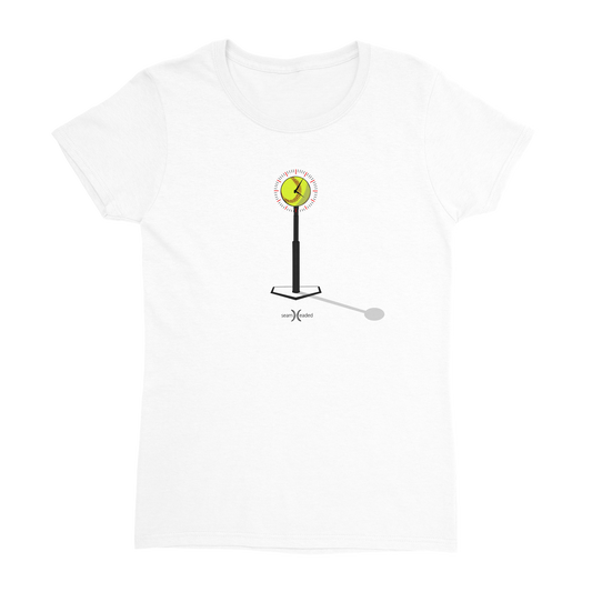 Softball Tee Time Women's Tee from Seamheaded Apparel