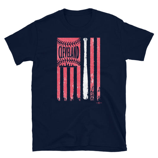 Cleveland Flag Men's TeeSeamheaded Apparel